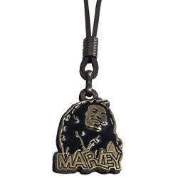 EBSEM Music Legends Necklace, Genuine Leather Cord Surfer Jewelry for Men & Women
