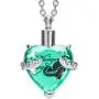 Smartchoice Cremation Jewelry For Ashes Urn Necklace Heart Pendant With Beautiful Presentation Gift Box With Stainless Chain And Accessories, Smartchoice Cremation Jewelry For Ashes Urn Necklace Heart Pendant With Beautiful Presentation Gift Box With Stainless Chain And Accessories,