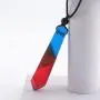 KUIYAI Epoxy Resin Wood Necklace Magic Pendant Handmade Jewelry Best Gift for Mom KUIYAI Epoxy Resin Wood Necklace Magic Pendant Handmade Jewelry Best Gift for Mom