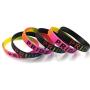 Rinspyre 6 Pack Gay Pride Bracelets Rainbow LGBT Silicone Bracelet Sport Rubber Wristbands Team Party Jewelry