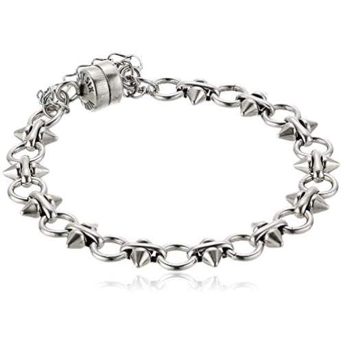 Spear and Circle Chain Magnetic Bracelet, RS, V20EBSP05RS