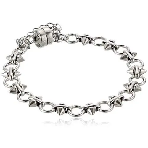 Spear and Circle Chain Magnetic Bracelet, RS, V20EBSP05RS