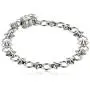 Spear and Circle Chain Magnetic Bracelet, RS, V20EBSP05RS