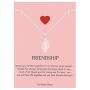 Your Always Charm Cactus Necklace,BFF Friendship Necklace with Gift Card