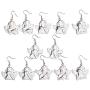 6 Pairs Cute Cupid Angel Dangle Earring Vintage Angel Drop Earrings Punk Jewelry for Cool Women Girl Friendship Gifts