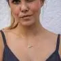 V Turquoise Choker Necklace 18k Gold Triangle Geometric Pendant Layering Minimalist Jewelry for Women Girls