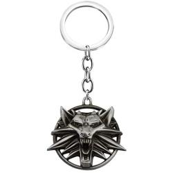 SEIRAA Wolf Keychain The Wolf Fans Gifts Wolf Head Medallion Pendant