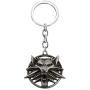 SEIRAA Wolf Keychain The Wolf Fans Gifts Wolf Head Medallion Pendant