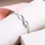 EVER FAITH 925 Sterling Silver White CZ Infinity Symbol Heart Charm Adjustable Bracelet Gift for Women EVER FAITH 925 Sterling Silver White CZ Infinity Symbol Heart Charm Adjustable Bracelet Gift for Women