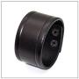 Heavstjer Punk Alloy Buckle Bracelet Wide Leather Wristband Cuff Bracelet