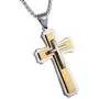 HZMAN Fashion Polished Diverse Men and Women Religious Cross Christian Stainless Steel Necklace Pendant 22+2 Inch Chain HZMAN Fashion Polished Diverse Men and Women Religious Cross Christian Stainless Steel Necklace Pendant 22+2 Inch Chain