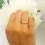 DazzlingRock Collection 10K Gold Ladies Anniversary Wedding Stackable Contour Band Guard Ring DazzlingRock Collection 10K Gold Ladies Anniversary Wedding Stackable Contour Band Guard Ring