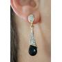 Elegant Rhinestone Crystal Drop Earrings