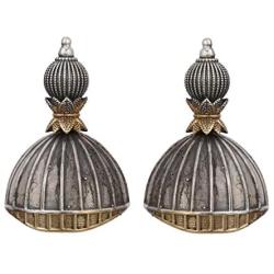 Aheli Oxidized Drop Dangle Earrings Jhumkis Indo Western Boho Vintage Jhumka Festive Party Wear Fashion Jewelry for Women Girls
