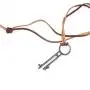 Key Necklace Pendant Cosplay Prop Zine-alloy Accessories Halloween for Men Women