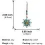 coadipress Vintage Bohemian Earrings for Women Girls Retro Ethnic National Style Water Drop Sunflower Shaped Alloy Long Boho Earrings coadipress Vintage Bohemian Earrings for Women Girls Retro Ethnic National Style Water Drop Sunflower Shaped Alloy Long Boho Earrings
