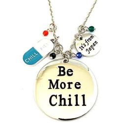 Universe of Fandoms Broadway Be More Chill charm Necklace Gifts for Men Woman