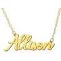 KELORIS PATH Custom Name Necklace Personalized Name Necklace 18K Gold Plated Dainty Pendant for Women Girls Kids Teens Monogram Necklace Gold Jewelry Gift