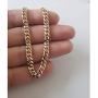 kelistom Gold Cuban Link Anklet Bracelet for Women Men, Flat Diamond Cut Curb Chain 14K Gold / 18K Gold/White Gold Plated Ankle Bracelets for Women Men 9 10 11 inches