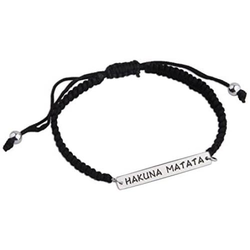 KUIYAI Hakuna Matata No Worries Macrame Bracelet Inspired Gift