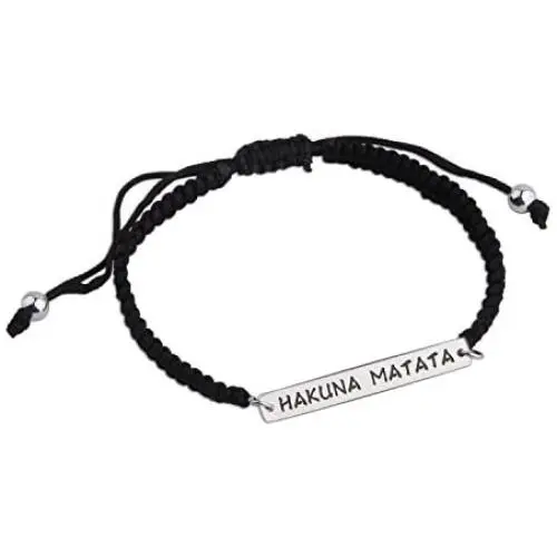 KUIYAI Hakuna Matata No Worries Macrame Bracelet Inspired Gift