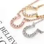 Soulink Sparkling Lucky Horseshoe Necklace