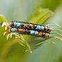 Leather Wrap Cuff Bracelet Turtle Turquoise and Tiger Eye Beads Handmade Bangle Boho Wristband for Men Women