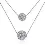 Kasima Womens Multi-Layer Double Full Diamond Crystal Balls Pendant Necklace/Drop Earrings/Jewelry Set Kasima Womens Multi-Layer Double Full Diamond Crystal Balls Pendant Necklace/Drop Earrings/Jewelry Set