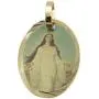 Virgen Del Mar Medalla - Our Lady of The Sea Medal 14k Gold Plated Medal with 18 Inch Chain