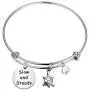 CYTING Turtle Bracelet Slow and Steady Sea Turtle Expandable Wire Bangle Bracelet Beach Jewelry for Turtle Lover Gift CYTING Turtle Bracelet Slow and Steady Sea Turtle Expandable Wire Bangle Bracelet Beach Jewelry for Turtle Lover Gift