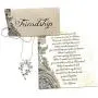Smiling Wisdom - Vine Leaf Necklace Friendship Gift Set - A Reason Season Lifetime Friend Heartfelt Message - Unique Appreciation Gifts For Encouraging Her Women Best BFF - Platinum Plated - Silver Smiling Wisdom - Vine Leaf Necklace Friendship Gift Set - A Reason Season Lifetime Friend Heartfelt Message - Unique Appreciation Gifts For Encouraging Her Women Best BFF - Platinum Plated - Silver