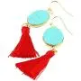 SUNYIK Assorted Semiprecious Stone Dangle Earrings for Women,Crystal Drop Tassel Earrings SUNYIK Assorted Semiprecious Stone Dangle Earrings for Women,Crystal Drop Tassel Earrings