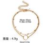 MELLIFO 9PCS Butterfly Choker Necklace Gold Silver Layered Chain Dainty Choker Pendant Necklaces for Women Girls