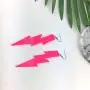 Womens Personalized Lightning Hook Earrings Dangle Drop Resin Acrylic Lighting Bolt Drop Neon Earrings for Girls Bridal Party Jewelry (Rose Red) Womens Personalized Lightning Hook Earrings Dangle Drop Resin Acrylic Lighting Bolt Drop Neon Earrings for Girls Bridal Party Jewelry (Rose Red)