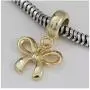Gold Plated 925 Sterling Silver Charm Lucky Ribbon Bow Charm Bead for All Charm Bracelet Necklace Women Birthday Gift Compatible with Pandora EC567 Gold Plated 925 Sterling Silver Charm Lucky Ribbon Bow Charm Bead for All Charm Bracelet Necklace Women Birthday Gift Compatible with Pandora EC567