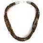 Masha Southwestern Sterling Silver Necklace 25''