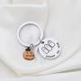 ENSIANTH Halloween Ghost Keychain Spooky All Year Keychain Thanksgiving gift Pumpkin Keychain Trick or Treat Gift