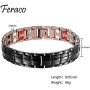 Feraco Copper Bracelet for Men 4 Elements Magnetic Bracelets Pain Relief for Arthritis Elegant 99.99% Solid Copper Jewelry with Magnets Feraco Copper Bracelet for Men 4 Elements Magnetic Bracelets Pain Relief for Arthritis Elegant 99.99% Solid Copper Jewelry with Magnets
