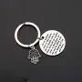 Gzrlyf Hand of Hamsa Keychain Let No Sadness Come to This Heart Hamsa Prayer Gifts