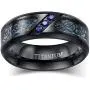 wedding ring set Two Rings His Hers Couples Rings Womens Black Gold Plated Blue Sapphire CZ Wedding Engagement Ring Bridal Sets & Mens Titanium Wedding Band wedding ring set Two Rings His Hers Couples Rings Womens Black Gold Plated Blue Sapphire CZ Wedding Engagement Ring Bridal Sets & Mens Titanium Wedding Band