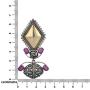 Aheli Intricate Crafted Indian Oxidized Dual Tone Dangle Earrings Ethnic Bollywood Party Tribal Fashion Jewelry for Women