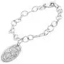 Silpada Nickel and Dime Coin Link Chain Bracelet in Sterling Silver, 7.5'' Silpada Nickel and Dime Coin Link Chain Bracelet in Sterling Silver, 7.5''