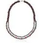 Elegant Womens Hematite Magnetic Therapy Necklace with Healing Stones Pain Relief for Neck Arthritis Migraine Headaches Shoulders and Back (Regular, Red Agate) Elegant Womens Hematite Magnetic Therapy Necklace with Healing Stones Pain Relief for Neck Arthritis Migraine Headaches Shoulders and Back (Regular, Red Agate)