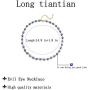 Long tiantian Evil Eye Necklace for Women Evil Eye Choker for Girls Lucky Jewelry