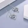 Evil Eye Earrings Sterling Silver Heart Evil Eye Dangle Earrings Cubic Zirconia Evil Eye Jewelry Gifts for Women Wife Evil Eye Earrings Sterling Silver Heart Evil Eye Dangle Earrings Cubic Zirconia Evil Eye Jewelry Gifts for Women Wife