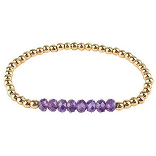 KELITCH Created Turquoise Beaded Bracelet Handmade Braided Stretch Bracelets Cuff Fashion Jewelry