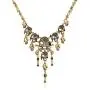 LZHLQ Jewelry Fashion Multi-Level Pirate Skull Tassel Charm Necklace Collar Bib for Women Horror Necklace Punk