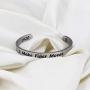 CENWA I Make Finer Moves Dove Cuff Bracelet 1920 Greek Sorority Jewelry Gift for Finer Women