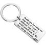 BEKECH Step Dad Keychain Gift Stepfather Gifts Thank You for Being My Step Dad Punch in Face Keychain Father Jewelry Bonus Dad Gifts from Stepdaughter or Stepson
