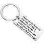 BEKECH Step Dad Keychain Gift Stepfather Gifts Thank You for Being My Step Dad Punch in Face Keychain Father Jewelry Bonus Dad Gifts from Stepdaughter or Stepson